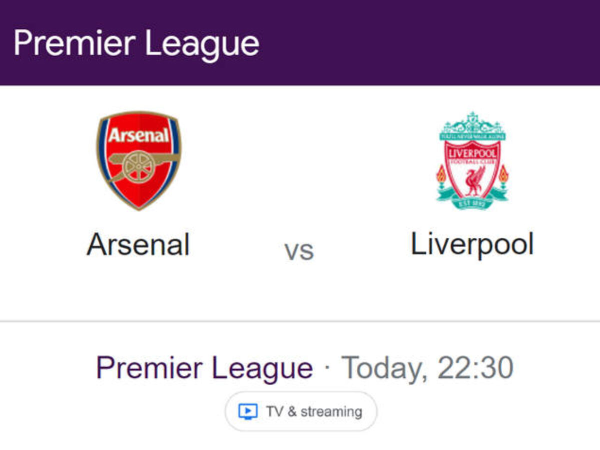 Liga Inggris Arsenal vs Liverpool